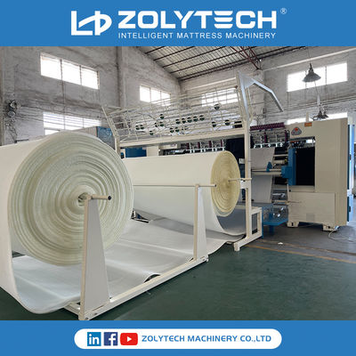 কুইল্টের জন্য ZOLYTECH কুইল্টিং মেশিন আরামদায়ক কুইল্টিং মেশিন ম্যাট্রেস কুইল্টিং মেশিন মাল্টি নিডেল কুইল্টিং মেশিন