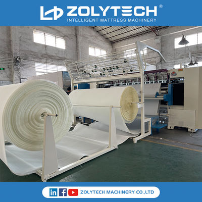 ZOLYTECH মাল্টি নিডেল কুইল্টিং মেশিন ম্যাট্রেস কুইল্টিং মেশিন হাই স্পিড কুইল্টিং মেশিন