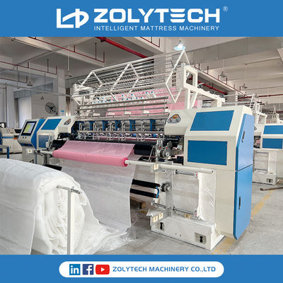 পোশাক টেক্সটাইল যন্ত্রপাতি ক্রমাগত জ্যাকেট Quilting মেশিন