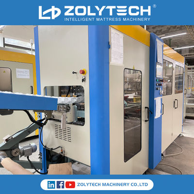 OEM পকেট স্প্রিং প্রোডাকশন লাইন 380V/220V পকেট স্প্রিং কয়েলিং মেশিন নন শাটল ওয়ার্কিং সিস্টেম