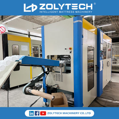 ZLT-PSD180 উচ্চতা 100-250mm পকেট স্প্রিং কয়েলিং মেশিন নন শাটল ওয়ার্কিং ZOLYTECH OEM