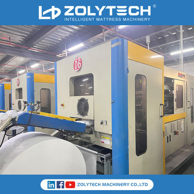 LIANROU - ZOLYTECH সম্পূর্ণ স্বয়ংক্রিয় গদি পকেট স্প্রিং ইউনিট মেকিং মেশিন
