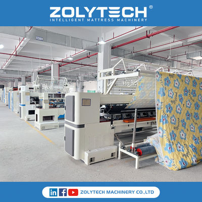 কম্পিউটার শাটল কুইলটিং মেশিন For Quilts Mattress Quilting Machine