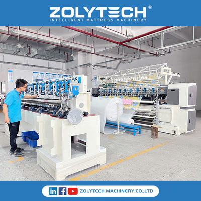 ZOLYTECH হাই স্পিড ম্যাট্রেস কুইলটিং মেশিন