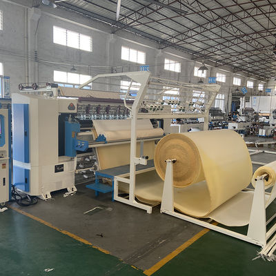 কুইল্টের জন্য WV15 1500rpm মাল্টি নিডেল কুইল্টিং মেশিন চেইন স্টিচ ZOLYTECH ম্যাট্রেস মেশিনারি