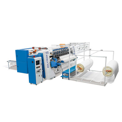 ZOLYTECH ম্যাট্রেস মেশিনারি WV12 1200rpm মাল্টি-নিডেল কুইল্টিং মেশিন চেইন স্টিচ কুইল্টের জন্য
