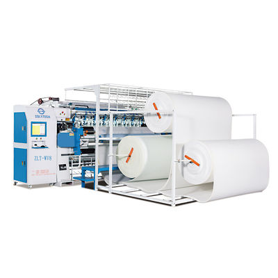 ZOLYTECH 800rpm মাল্টি নিডেল কুইল্টিং মেশিন কম্পিউটারাইজড ম্যাট্রেস কুইল্টিং মেশিন