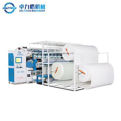 আরামদায়কদের জন্য ZOLYTECH ZLT-WV8 1000rpm ইন্ডাস্ট্রিয়াল মাল্টি নিডেল কুইল্টিং মেশিন