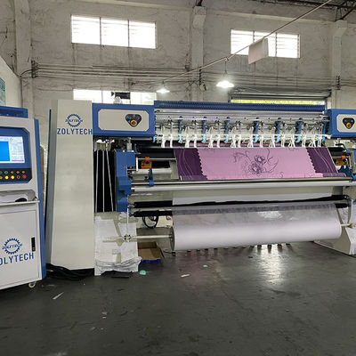 ZOLYTECH WV15 কম্পিউটারাইজড কুইল্টিং মেশিন ম্যাট্রেস উত্পাদন সরঞ্জাম