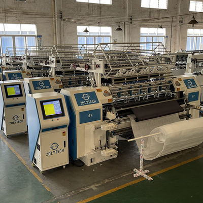 ZOLYTECH ZLT-YS96 গদি কুইলটিং মেশিন উচ্চ গতির কম্পিউটারাইজড লক সেচ 500-1100rpm জন্য কুইল্ট এবং comforters
