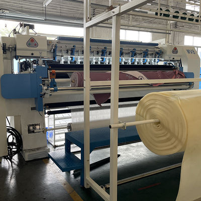 কুইল্টের জন্য WV8 1000rpm ম্যাট্রেস কুইল্টিং মেশিন চেইন স্টিচ ZOLYTECH ম্যাট্রেস মেশিনারি