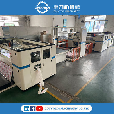 গদি উৎপাদন ZOLYTECH ZLT-HM গদি হাতুড়ি জন্য অটো হেমিং স্টেশন